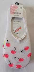 NEU Apara mehrfarbige drei 5er-Pack/Paar unsichtbare Footie-Socken Größe Damen 5-10 - Bild 1 von 6