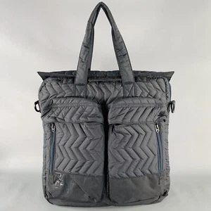 G-STAR Black Quilted Polyamide Top Handles Bag - Picture 1 of 11