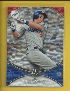 Joc Pederson 2016 Bowman Platinum ICE Parallel # 86 Los Angeles Dodgers Braves - Picture 1 of 2