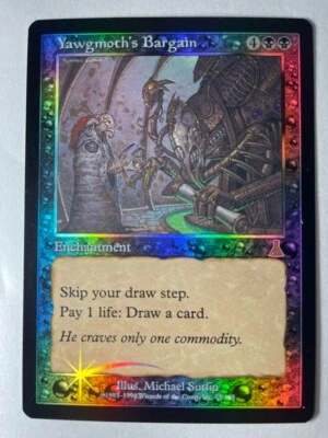 MTG Yawgmoth's Bargain - Urza's Destiny - Foil - ENG - LP - Image 1 of 2