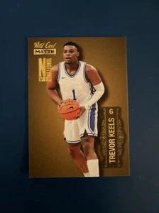 2022 Wild Card Matte National VIP Basketball MBN-18 Trevor Keels - Picture 1 of 1