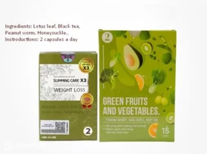 Slimming Care - X3 Type 2 + Free Cherry vegetable Detox (US SELLER) - Picture 1 of 3