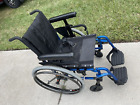 Invacare Mvp Folding Wheelchair With Sun Rims Wheels 24" Tires 17X17 Seat Tilite