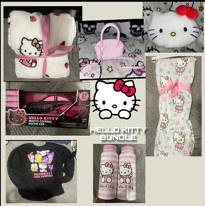 Sanrio Hello Kitty Konvolut Decken, Tassen, Plüsch, Spielzeug - Bild 1 von 11