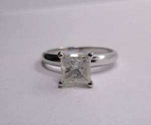 14K Gold Diamond Engagement Ring Center=1.00 Carat H-SI3 Enhanced  Value=$7,950 - Picture 1 of 9