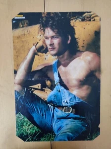 PATRICK SWAYZE Shirtless / A-HA Morten Harket Magne Paul Great German Poster O90 - Picture 1 of 11