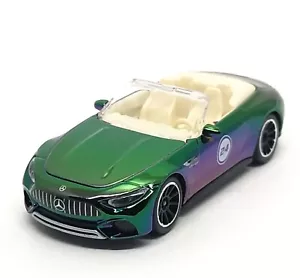 Majorette Mercedes Benz AMG SL63 #24 Chrome Green / Purple 1:60 (3") no Package - Picture 1 of 7