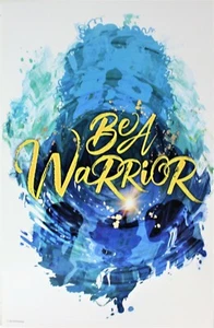 Disney "Be A Warrior" Print A Wrinkle In Time Poster Art - Picture 1 of 1