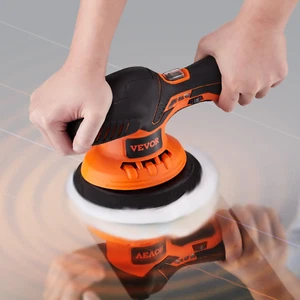 Car Polisher Buffer Cordless Dual Action Polishing Machine 6" 2PCS Battery - Picture 1 of 13