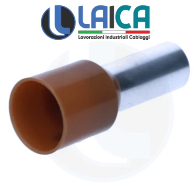 CEMBRE. PUNTALINO CEMBRE TERMINALE PREISOLATO PER CAVO 25mmq 12mm AUTO MOTO NAUTICA 5PZ