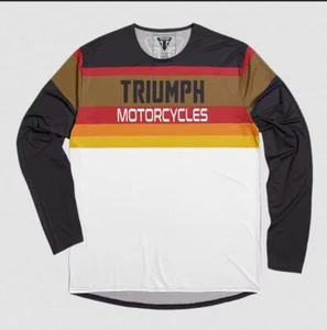 Triumph Intrepid Stripe Enduro Jersey MTSS22333 - Picture 1 of 4