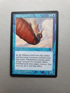 Gliding Licid , MTG Stronghold (1998). Uncommon Blue Creature NM - Picture 1 of 2