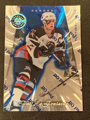 1997-98 Totally Certified Platinum Blue PAT LAFONTAINE 715/3099 #80 - Image 1 of 2