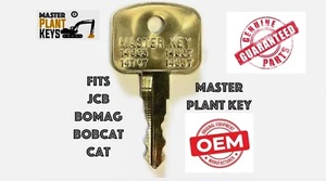 Bomag B06 14607 JCB Excavadora Planta Maestra Llaves Excavadora y Volquete Llave Industrial - Imagen 1 de 2