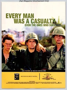 Platoon Dafoe, Sheen, Berenger Movie Promo 2002 Full Page Print Advertisement - Bild 1 von 4