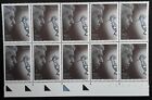1996 Italy block of 10 x 100th Anniversary of the Birth of Eugenio Montale stamp