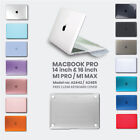 Hard Case Cover For 2021 M1 MacBook Pro 14 16 Inch A2442 A2485 + Keyboard Cover