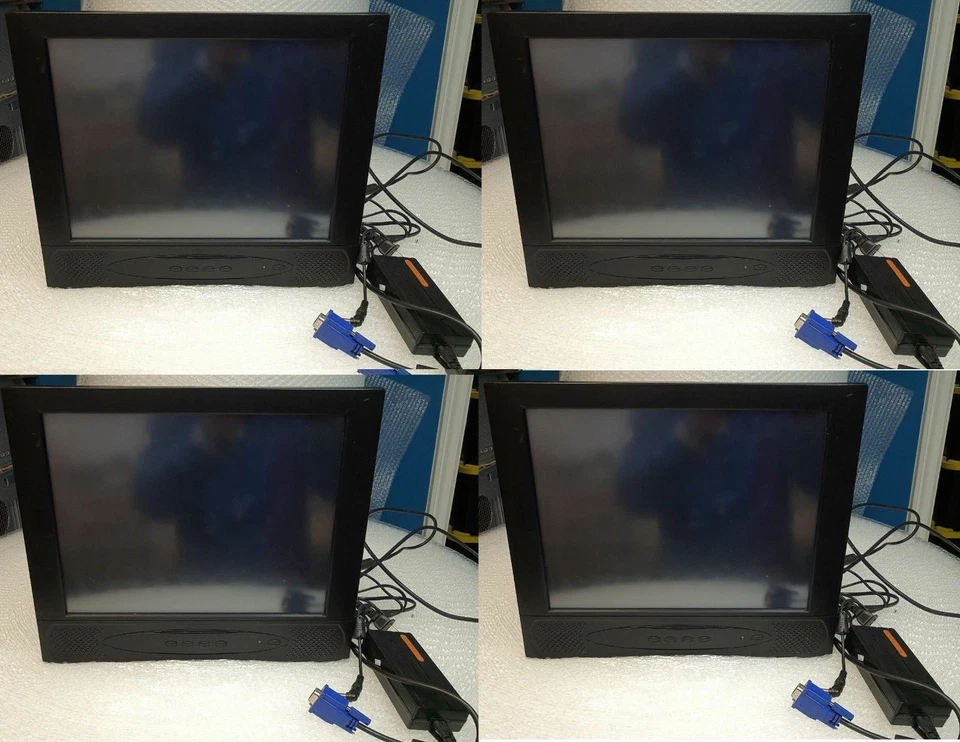 - 4x GVISION L5AX  L15AX-JA-4520  15" LCD TOUCH SCREEN MONITOR (W/AC ADAPTER) - Image 1 of 4