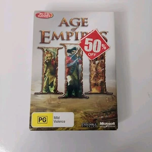 Age of Empires III 3 Big Box Game PC Complete With Manual Keys - Picture 1 of 9