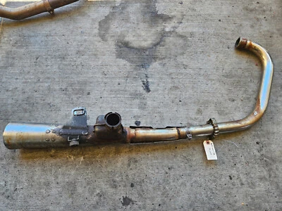 1980 Yamaha XS850 XS850G Right Muffler Exhaust Pipe HEADER USED OEM - Image 1 of 4