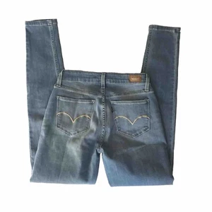 Pantalones de mezclilla para mujer Levis 11997 Jegging ajustados elásticos azules W27 L30 usados en excelente estado - Imagen 1 de 12