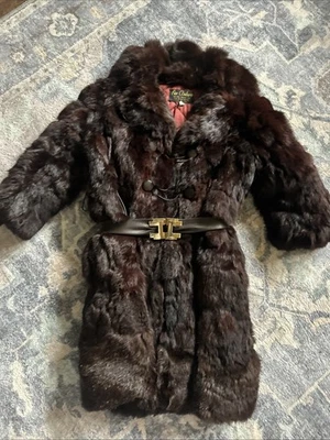 Abrigo de piel para niñas talla 6 Foto 1 de 3