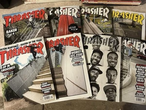 Thrasher Skateboarding Magazine 2020 lot of 8 All In Very Nice Condition - Bild 1 von 5
