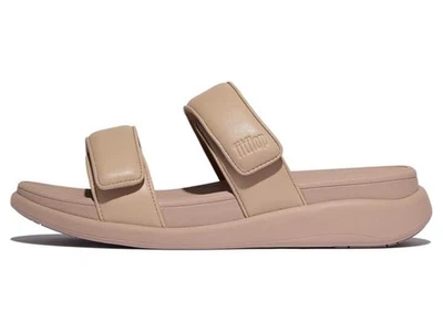 FITFLOP CIABATTE DOPPIA STRAPPO DONNA ESTATE IW2-B41  F-MODE GO 2 BEIGE - Imagen 1 de 4