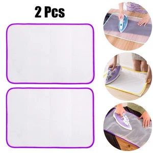 Protect Your Clothes from Shine and Scorching with Ironing Cloth 2 Pack - Photo 1/12