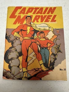 Vintage Captain Marvel Nr.11 Mighty Midget Comics 1942 Ungraded Comic Book - Bild 1 von 15
