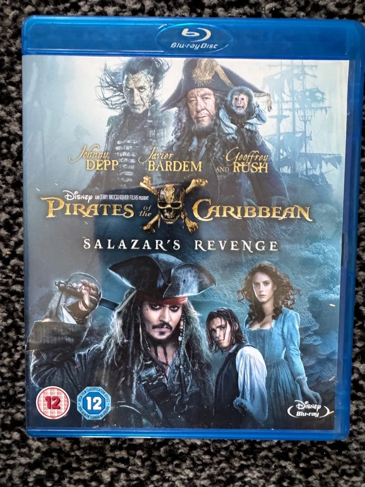 Pirates Of The Caribbean - Salazar's Revenge (blu ray, 2017) - Image 1 of 1