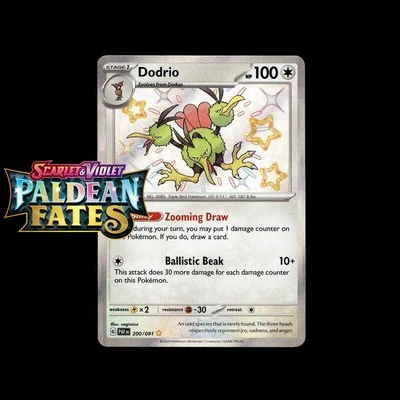 Pokemon Paldean Fates: Choose Your Card! - Holos/Reverse Holos EX Baby Shiny NM - Image 1 of 2