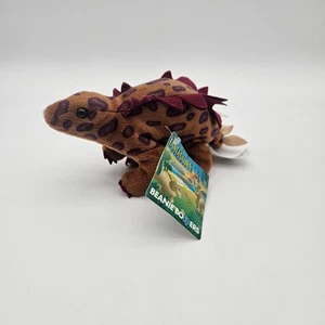 24K Co Fantasaurs Beanie Poppers Plush Stegosaurus w/Tags - Picture 1 of 8