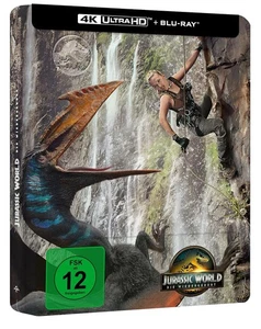 Jurassic World - Die Wiedergeburt 4K STEELBOOK - NEU / ab 10.11.25 / Deutsch - Bild 1 von 1