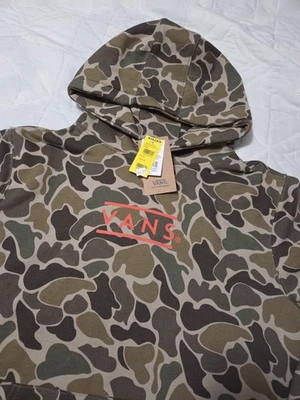 Sudadera con Capucha Estampado Camuflado VANS Juvenil Talla XL Calce Clásico Nueva con Etiquetas Foto 1 de 4