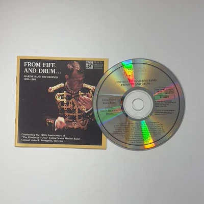 United States Marine Band - From Fife and Drum CD 2000 Military CD & ARTWORK Foto 1 de 4