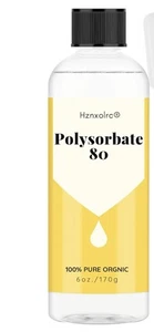 6 oz Polysorbate 80 for Bath Bombs, Premium Polysorbate 80 - Picture 1 of 2