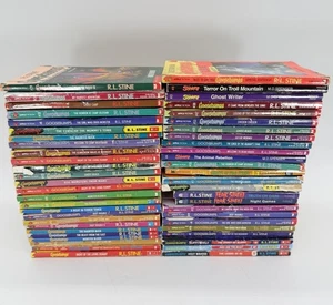 Vintage Scholastic RL Stine Apple Goosebumps Mixed Series Lot Of 51 RARE - Bild 1 von 15