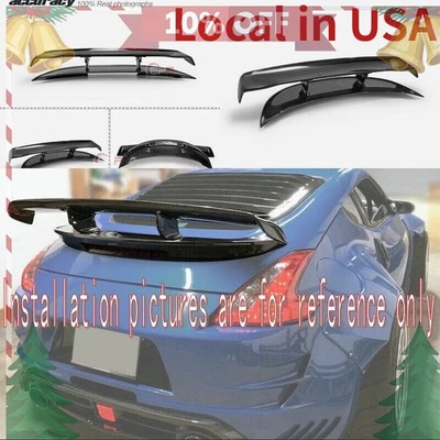 Неокрашенные задние диффузоры крыльев для Nissan 370Z Z34 09-17 VS FRP GT - Изображение 1 из 4