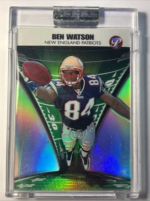 2004 Topps Pristine Uncirculated Refractor #59 Ben Watson Rookie Patriots 36/99! - Image 1 of 2