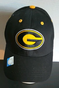 NWOT Grambling State University Tigers Hat Cap Adjustable Black Gold GSU Mens - Picture 1 of 8