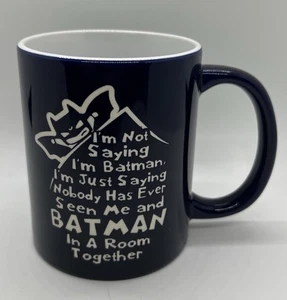 Tazza Next Batman ceramica incisa tazza caffè tazza tè bevande 11 oz NUOVA! - Foto 1 di 6