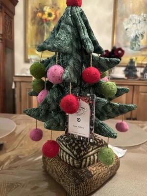 John Derian For Target Christmas Tree Pillow NWT Ball Ornaments 2025 - Image 1 of 4