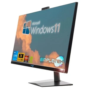 All IN One i5 27 " 2K Windows 11 RAM 16 GB SSD 480 GB PC Desktop-Computer Gaming - Bild 1 von 11