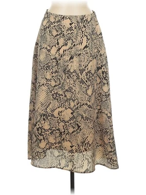 Falda informal marrón Loveappella para mujer M Foto 1 de 2