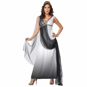 Deluxe Roman Empress Greek Goddess Women Costume M - Picture 1 of 1