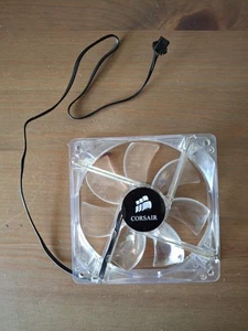 Corsair LED Lüfter 120mm weiß transparent - leise - Bild 1 von 4