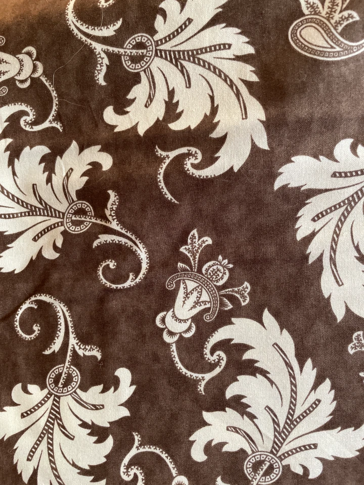 Roman Holiday Brown White by Moda fabrics 3867 25 ~By The Yard - Image 1 of 1