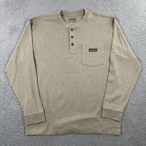Patagonia Long Sleeved Henley Pocket Tee Mens M Hemp Organic Cotton T-Shirt - Picture 1 of 10