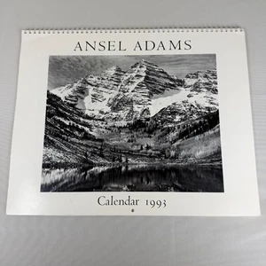 "Calendario Ansel Adams 1993 reutilizable 2025 negro-blanco 12x15"" fotos artesanales" - Imagen 1 de 17